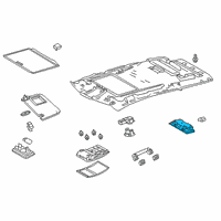 Genuine Lamp Assy, Spot diagram