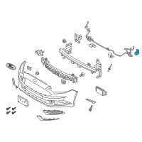 Genuine Ford Automatic Park Sensor diagram