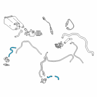 Genuine Pressure Sensor Tube diagram