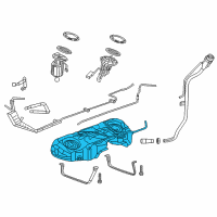 OEM 2015 Dodge Challenger Tank-Fuel Diagram - 68258723AC