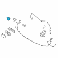 Genuine Ford Automatic Park Sensor diagram