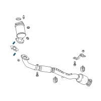 Genuine Chevrolet Exhaust Bolt diagram