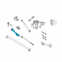 Genuine Ford End - Spindle Rod Connecting diagram