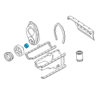 Genuine Ford Crankshaft Seal diagram