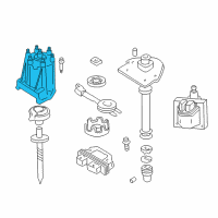Genuine Ford Distributor Cap diagram
