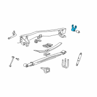 Genuine Ford Shackle Assembly diagram