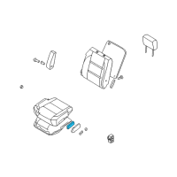 Genuine Switch Assembly-Front Seat, LH diagram