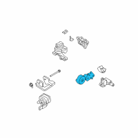 Genuine Ford Transmission Mount diagram
