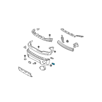 Genuine Toyota Park Sensor diagram