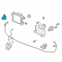 Genuine Sensor Assembly, Parking (Bumper Dark Gray) diagram