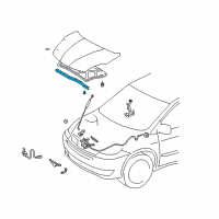 Genuine Toyota Front Seal diagram