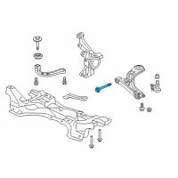 Genuine Bolt, Flange (14X91) diagram