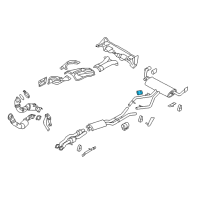 Genuine Ford Exhaust Hanger diagram