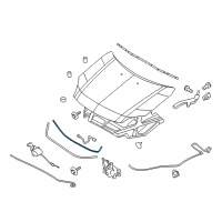 Genuine Ford Gasket diagram