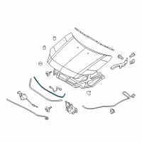 Genuine Ford Front Seal diagram