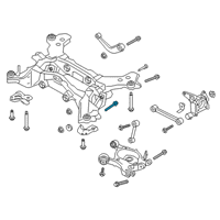 Genuine Ford Lateral Arm Adjust Bolt diagram