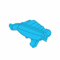 Genuine Ford Fog Lamp Assembly diagram