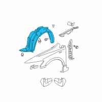 Genuine Fender, Right Front (Inner) diagram