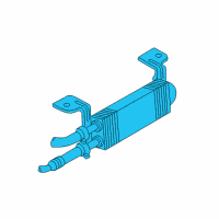 Genuine Ford Power Steering Cooler diagram