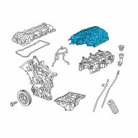 OEM 2019 Chrysler Pacifica Plenum-Intake Manifold Diagram - 4861867AH