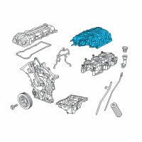 OEM Chrysler Voyager Plenum-Intake Manifold Diagram - 4861867AH