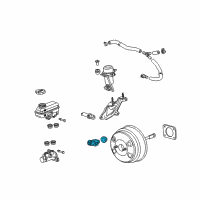 Genuine Chevrolet Camaro Sensor Kit,Power Brake Booster Vacuum diagram