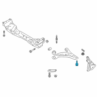 Genuine Scion Lower Ball Joint diagram