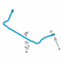 OEM 2020 Ford F-250 Super Duty Stabilizer Bar Diagram - HC3Z-5482-F