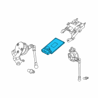 OEM Cadillac Control Module Diagram - 23336088