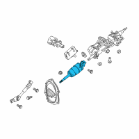 Genuine Toyota Intermed Shaft diagram