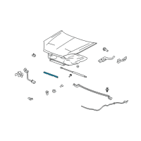 Genuine Ford Headlight Seal diagram