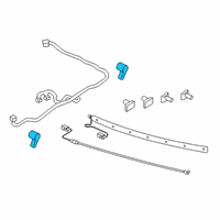 Genuine Ford Automatic Park Sensor diagram