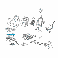 OEM 2020 Chevrolet Silverado 1500 Element Diagram - 84525805