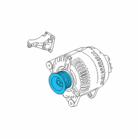 Genuine Toyota Camry Pulley diagram