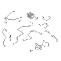 Genuine Ford Upper Oxygen Sensor diagram