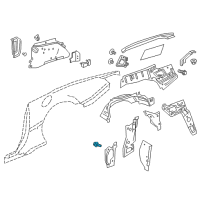 Genuine Chevrolet Camaro Screw-Round Washer Head 6 - Lobe W/Shoulder diagram