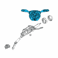 OEM 2018 Chrysler Pacifica Switch-Multifunction Diagram - 68360888AD