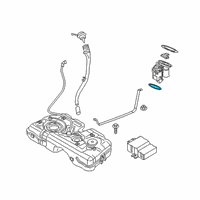 Genuine Toyota Fuel Pump Gasket diagram