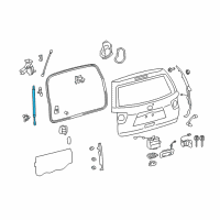 Genuine Toyota Support Cylinder diagram