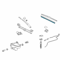 Genuine Toyota Blade Assembly Refill diagram