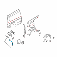 Genuine Ford Emergency Cable diagram