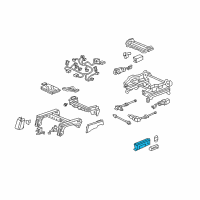 Genuine Switch Assembly, Driver Side (8Way) diagram