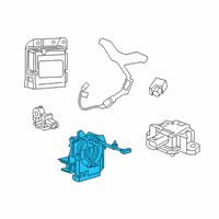 OEM 2019 Ram 2500 CLKSPRG-Steering Column Control Mod Diagram - 68459581AA