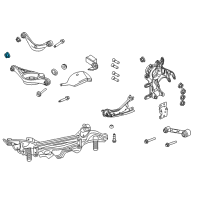 Genuine Ford Lower Mount Nut diagram