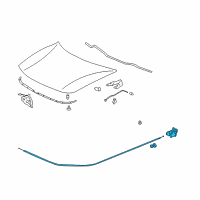 Genuine Wire Assembly, Hood diagram