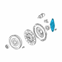 Genuine Ford Clutch Forks diagram