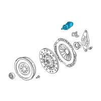 Genuine Ford Clutch Slave Cylinder diagram