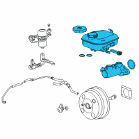 Genuine Chevrolet Camaro Cylinder Kit-Brake Master diagram