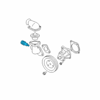 Genuine Ford Coolant Temperature Sensors diagram