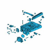 OEM 2019 Chevrolet Camaro Supercharger Diagram - 12701995